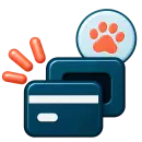 Card payment with paw
